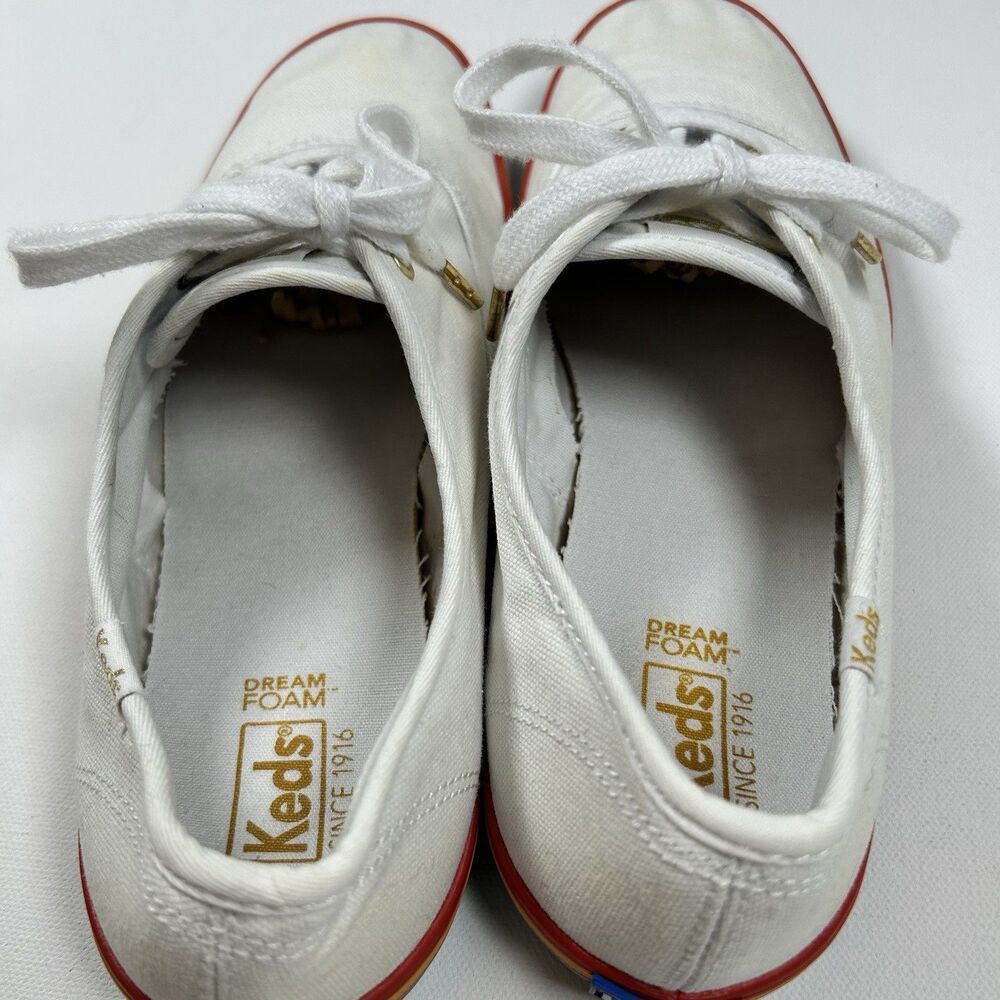 Keds Rainbow Sole Sneakers Tennis Shoes White Dream Foam Womens Size 9/ EUR 40 - Picture 4 of 11